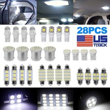 Complete Toyota LED Upgrade - 28PCS Bulbs for Map/Dome/Trunk & License Lights US picture