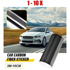 1-10PCS Premium 4D Carbon Fiber Vinyl Wrap Film Sticker Bubble Free Air Release picture