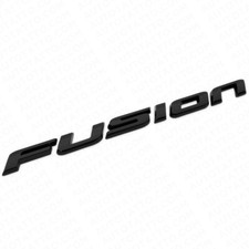 For 2013-2018 Fusion Gloss Black Emblem Badge Nameplate Decal NEW picture