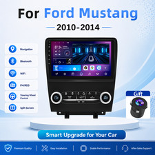 2+32GB Android 15 Car Stereo Radio For Ford Mustang 2010-2014 Carplay GPS +Cam picture