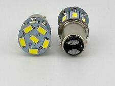 2 x BA15D LED Bulb 1158 6 Volt AC/DC 2.6 Watt Dual Filament Non Polarity picture