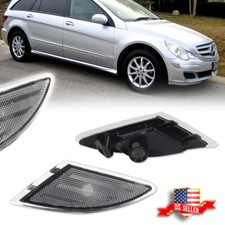 2x Euro Style Clear Lens Front Side Marker Light For 2006-2010 Benz W251 R-Class picture