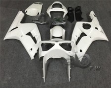 ABS Unpainted Drilled Fairing Kit Bodywork fit for KAWASAKI Ninja ZX6R 2003 2004 picture