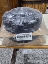 2019-2026 RAM 5500 BLACK FRONT and REAR CENTER CAPS 10 LUG picture