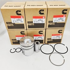6X STD Standard Pistons Kit 3928673 For Dodge Ram2500 Cummins 6BT 5.9L 12V 94-98 picture