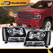 Fit For 07-14 Chevy Tahoe Suburban Avalanche Corner Headlights Head Lamps  picture