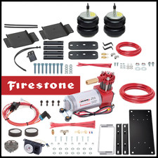Firestone Rear Air Lift Bags & Analog Compressor Kit fit 2007-2021 Toyota Tundra picture