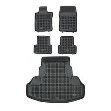 Rezaw-Plast Rubber Floor Mats for Acura TSX Sedan 2009-2014 Cargo Mat No Trim picture