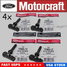 4PCS Genuine Motorcraft TIRE PRESSURE MONITORING SENSOR OEM TPMS-12 9L3Z-1A189-A picture