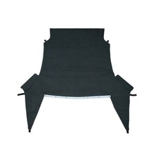 Fits 1999-2004 Ford Mustang: Headliner, OEM Charcoal Velour Cloth picture