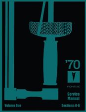 1970 Pontiac Service Manual picture