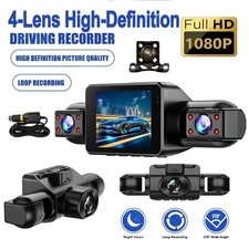 1080P 4 Channel Wifi Dash Cam Driving Recorder HD Car Front+Rear Camera G-Sensor picture