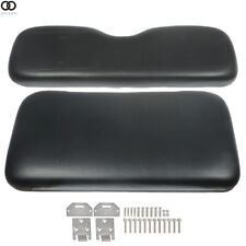 Golf Cart Front Seat Cushion For EZGO Medalist TXT 1994-2013 BLACK w/ Hardware picture