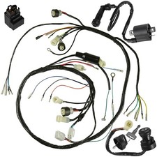 Wiring Harness Switch Key Coil Starter Relay Yamaha Warrior 350 YFM350X 90-1995 picture