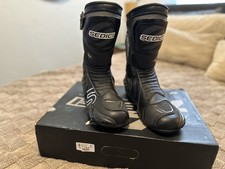 Sedici Ultimo Men's Motorcycle  Racing Leather boots SZ US 10 EUR 43 New picture