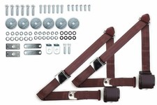 1955-1957 Tri-Five Chevy Retractable Shoulder Safety Seat Belt Kit Aviation picture