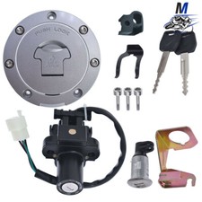 Ignition Switch Fuel Gas Cap Seat Lock Key Set For Honda CBR600RR 2003-2006 picture