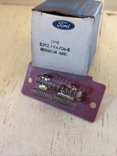 NOS 1980 -1986 FORD TRUCKS AIR CONDITIONING BLOWER MOTOR RESISTOR E3TZ-19A706-B picture