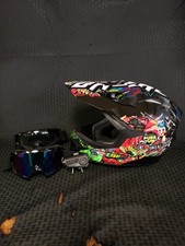 512302 - O'Neal 3 Series Crank Motocross Helmet W/ Y10 BT Headset & Mic  picture