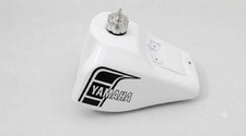 Yamaha YZ80J YZ 80J 1982 White Painted Aluminium Petrol Fuel Gas Tank +Cap |Fit picture