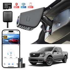 Mangoal 4K + Rear 1080P Dash Cam Custom for Ford 1st Gen Maverick 2025 2026 Wifi picture