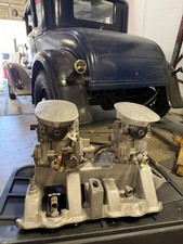 1950’s 331-394 Hemi Intake Hand Carved Edmund’s Logo picture