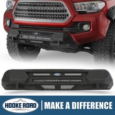 Hooke Road Front Bumper For 2016-2023 Toyota Tacoma Textured Steel Pickup Guard picture