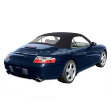 Fits: 1999-2001 Porsche 911, Convertible Top, Zip Window, Black Cloth picture