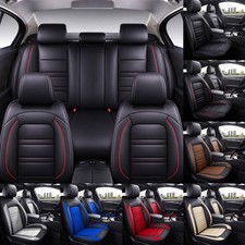 Full Set Leather Seat Cover Waterproof For Honda Accord Civic CRV HRV Pilot Fit picture