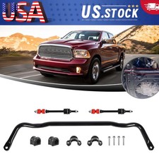 Front Stabilizer Sway Bar & Pair Stabilizer Bar Link For Ram 1500 2011-2018 4WD picture