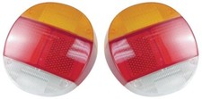 Empi Euro Tail Light Lens Amber Red White VW Bug / Beetle 1973-1979 Left/Right picture