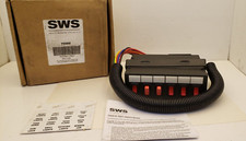SWS WARNING SPECIALISTS 76000 SWITCH BOX, 6 ROCKER PANEL, 12VDC, NIB picture