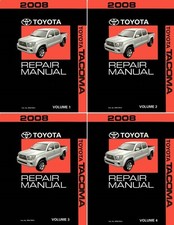 2008 Toyota Tacoma Factory Shop Service Manual picture