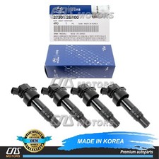 Genuine 4Pcs Ignition Coils For 2012-2019 Kia Rio Soul 1.6L L4 DOHC 273012B100 picture