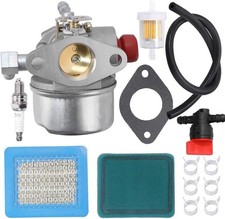 640025 Carburetor for Tecumseh 6HP 5.5HP OHH55 OHH60 with Tune Up Kit picture