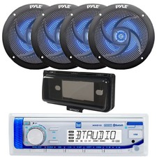 Marine Bluetooth Radio, 4x 4