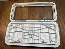 Innovative Boat Deck Hatch 520-131 | Marine White 6 X17 Inch Inside picture