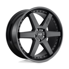 19x10 Niche M192 ALTAIR GLOSS BLACK MATTE BLACK Wheel 5x120 (40mm) picture