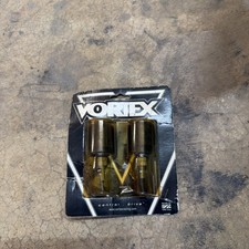 NOS Vortex Black Bar End Sliders BE512K picture