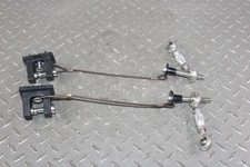 11-18 Wrangler Black Aftermarket DV8 Pair Driver Passenger Hood Latches Set OEM picture