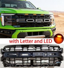 2025 Rapt or Style Grill For Ford F150 Grill 2021 22 2023 Bumper Grille W/Letter picture