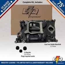 New Marine Intake Manifold 4.3L 262 V6 4-BBL Vortec Mercruiser 824330T1 3855806  picture
