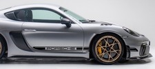 Custom Triple Stripe Side Decals Compatible with Porsche Cayman 718 981 982 picture
