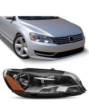 [Passenger Side] NEW 2012-2015 Volkswagen Passat Halogen Headlight Headlamp RH picture