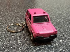 1970 Honda N600 Keychain Pink Hot Wheels Matchbox picture