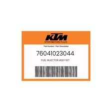 KTM Genuine Fuel Injector Assy Set - 76041023044 picture