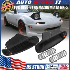LED Intake Turn Signal Kit For 1990-1997 Mazda MX-5 Miata NA Airflow JDM Style picture