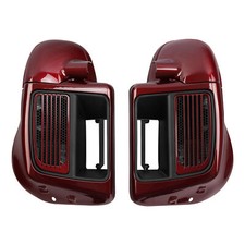 Lower Vented Fairings Fits For Harley Road Glide 2014-Up #Mysterious Red Sunglo picture