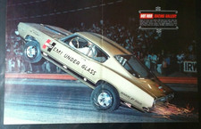 *Ready to Display* 1969 Plymouth Cuda Hurst Hemi Under Glass NHRA print car ad picture