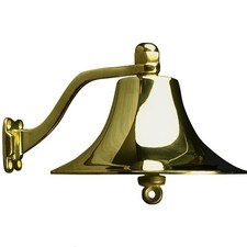 Sea Dog 455720 BRASS BELL-8 INCH BRASS BELL picture